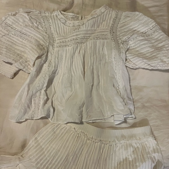 Aritzia Sunday best embroidered set - Picture 3 of 4